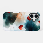 Heartfelt Skies - 水彩アニメ風スマホケース iPhone 16ケース (裏面横)