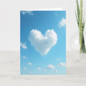 Heartfelt Sky Heart Card カード (正面)