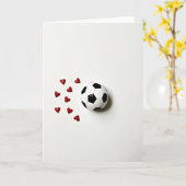 Heartfelt Soccer Card カード (黄色い花)