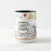 Heartfelt Thank You My Best Teacher Modern Script マグカップ (中央)