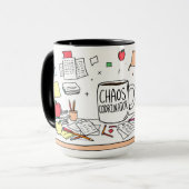 Heartfelt Thank You My Best Teacher Modern Script マグカップ (正面左)