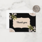 Heartfelt Thanks ノートカード (正面/裏面インサイチュ)