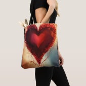 Heartfelt Tote Bag Design トートバッグ (クローズアップ)