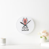 Heartfelt Tribute to a Second Mom Round Clock ラウンド壁時計 (ホーム)