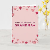 Heartfelt Valentine Grandma Card カード (黄色い花)