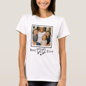 Heartful Best GiGi Ever Grandma Appreciation Photo Tシャツ (正面)