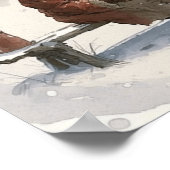 Heartful Wishes Black Santa's Nice List ポスター (角)