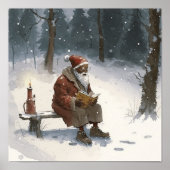 Heartful Wishes Black Santa's Nice List ポスター (正面)