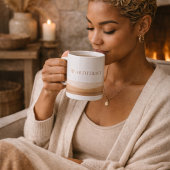 Hearth Stitch Lines Classic Mug, 11 oz コーヒーマグカップ