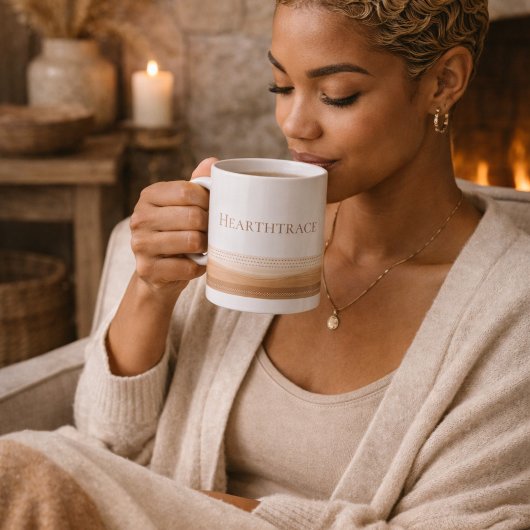 Hearth Stitch Lines Classic Mug, 11 oz コーヒーマグカップ