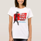 HeartHero Tee：ヒーロー、生存者、サポーター向け Tシャツ (正面)