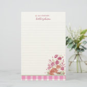 Hearthlight Notes ロマンティックな冬のほんのり愛 便箋 (スタンド正面)