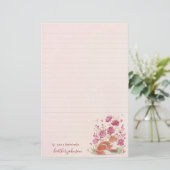 Hearthlight Notes ロマンティックな冬のほんのり愛 便箋 (スタンド正面)