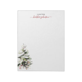Hearthlight Notes 冬のあったかペット名入りデザイン ノートパッド