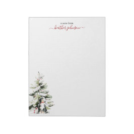 Hearthlight Notes 冬のぬくもり オリジナル犬グッズ ノートパッド