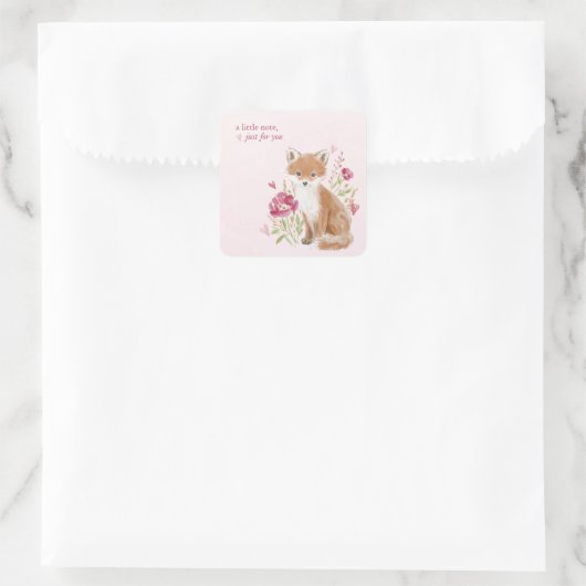 Hearthlight Notes A Little Love Romantic Winter スクエアシール (バッグ)