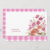 Hearthlight Notes A Little Love Romantic Winter ノートカード (正面/裏面)