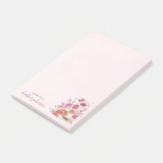 Hearthlight Notes A Little Love Romantic Winter ポストイット (アングル)