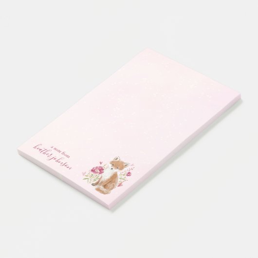 Hearthlight Notes A Little Love Romantic Winter ポストイット (アングル)