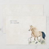 Hearthlight Notes Meadow & Mane Notes ノートカード (正面/裏面)