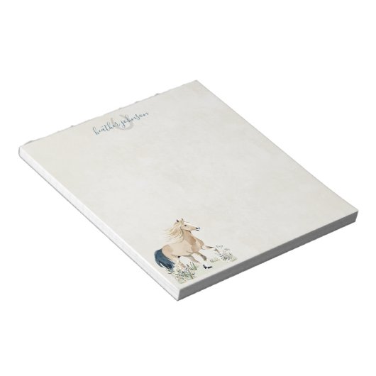 Hearthlight Notes Meadow & Mane Notes ノートパッド (アングル)