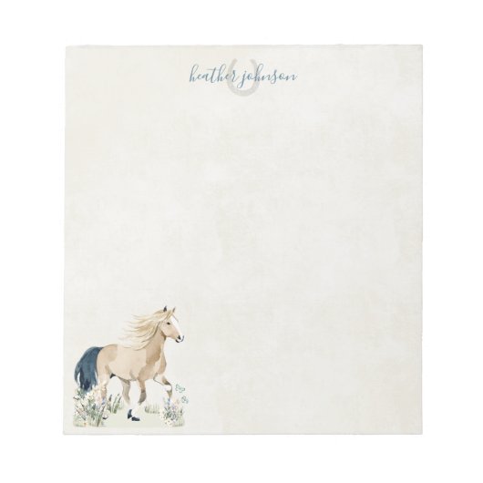 Hearthlight Notes Meadow & Mane Notes ノートパッド (正面)