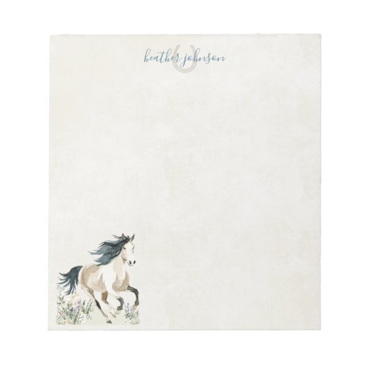 Hearthlight Notes Meadow & Mane Notes ノートパッド (正面)