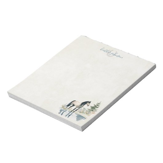 Hearthlight Notes Meadow & Mane Notes ノートパッド (回転)