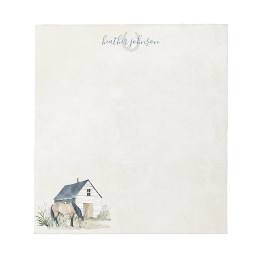 Hearthlight Notes Meadow & Mane Notes ノートパッド (正面)