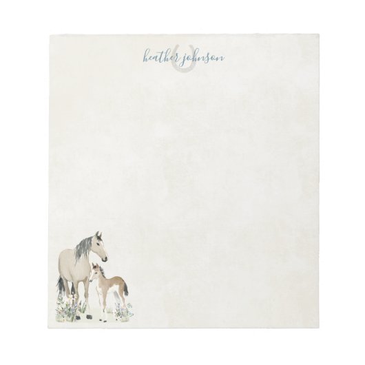 Hearthlight Notes Meadow & Mane Notes ノートパッド (正面)