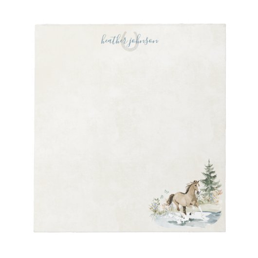 Hearthlight Notes Meadow & Mane Notes ノートパッド (正面)