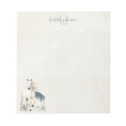 Hearthlight Notes Meadow & Mane Notes ノートパッド (正面)