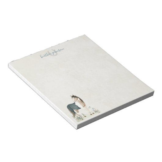 Hearthlight Notes Meadow & Mane Notes ノートパッド (アングル)