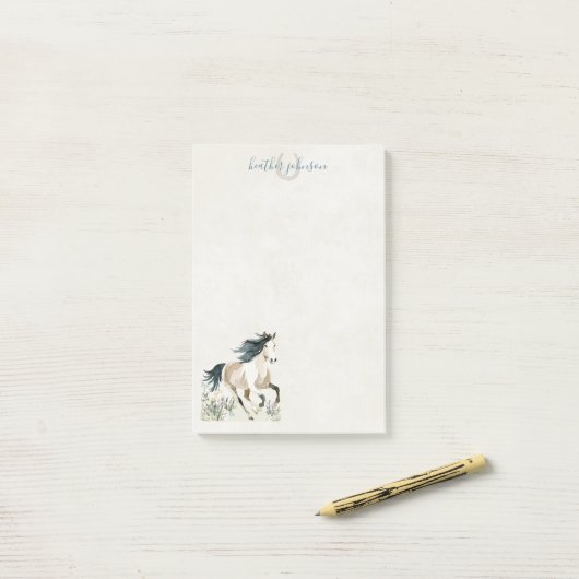 Hearthlight Notes Meadow & Mane Notes ポストイット (デスク上)