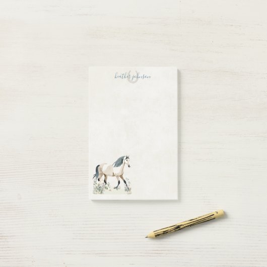 Hearthlight Notes Meadow & Mane Notes ポストイット (デスク上)