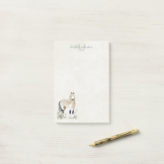 Hearthlight Notes Meadow & Mane Notes ポストイット (デスク上)