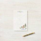 Hearthlight Notes Meadow & Mane Notes ポストイット (デスク上)