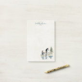 Hearthlight Notes Meadow & Mane Notes ポストイット (デスク上)