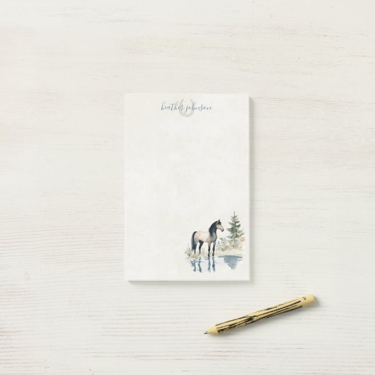 Hearthlight Notes Meadow & Mane Notes ポストイット (デスク上)