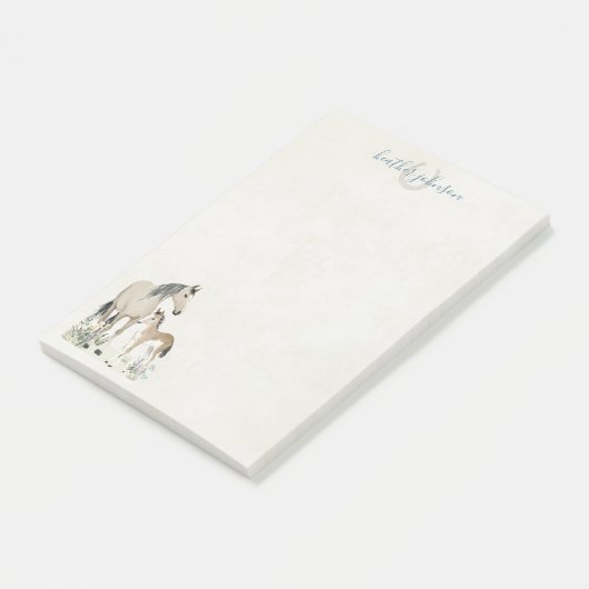 Hearthlight Notes Meadow & Mane Notes ポストイット (アングル)