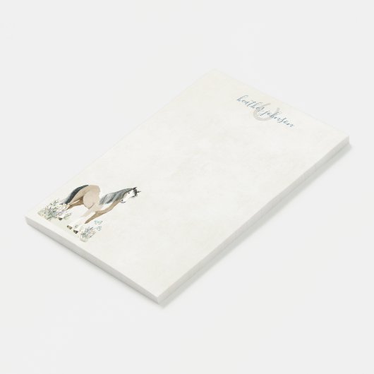 Hearthlight Notes Meadow & Mane Notes ポストイット (アングル)