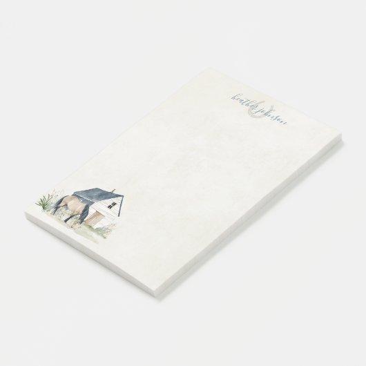 Hearthlight Notes Meadow & Mane Notes ポストイット (アングル)