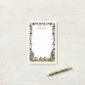 Hearthlight Notes Spring Soft Meadow Wildflower ポストイット (デスク上)