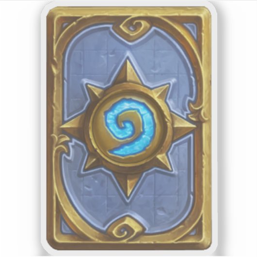 Hearthstone Card Back Sticker シール (正面)