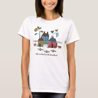 Heartland Cozy Americana Vintage Country Style Tシャツ