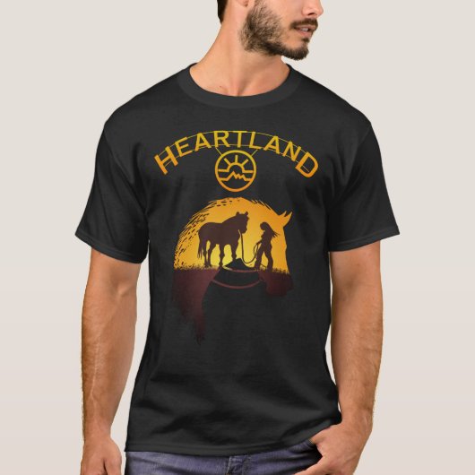 Heartland Heartland Ranch Horse Lovers Horse Owner Tシャツ (正面)