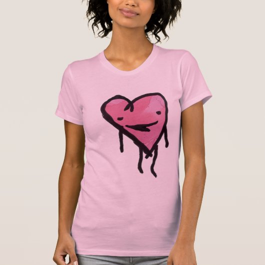 heartpink tシャツ (正面)