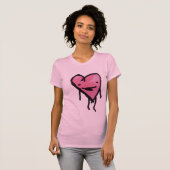 heartpink tシャツ (正面フル)