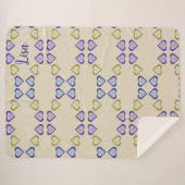 Hearts シェルパブランケット (正面(横))