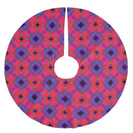 Hearts ブラッシュドポリエステルツリースカート